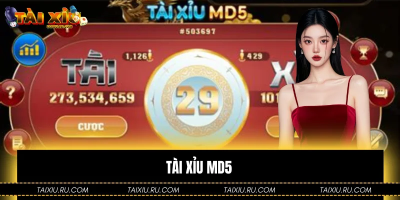 Tài Xỉu MD5: Cá Cược Hiện Đại, Bảo Mật Tối Ưu, Thưởng Lớn