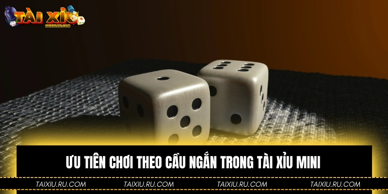 Ưu tiên chơi theo cầu ngắn trong Tài Xỉu mini